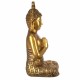 FIGURA BUDA DORADO ARCILLA 42X31X70 CM.