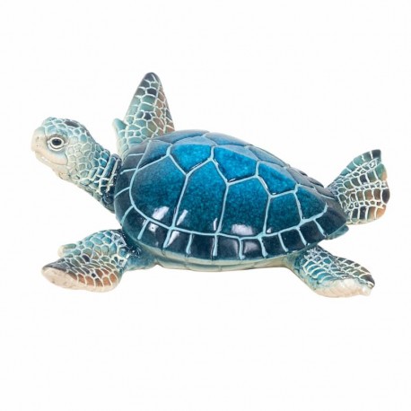 FIGURA TORTUGA RESINA 12X14X4.5 CM.