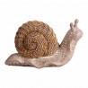 FIGURA CARACOL RESINA 13X6X7 CM.