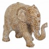 FIGURA ELEFANTE RESINA 19.50X8X14.50 CM.