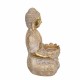 FIGURA BUDA DORADO RESINA 13.50X12.5X24 CM.