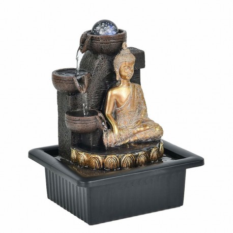 Fuente Buda Led resina, encuentra fuentes budas decorativas online