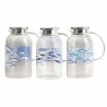 SET 3 JARRAS PECES AGUA CRISTAL 19X13X24.50 CM.