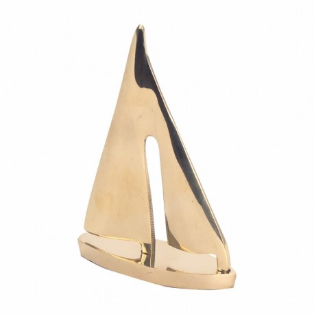 FIGURA BARCO VELERO 10X3X15 CM.