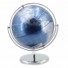 GLOBO TERRÁQUEO MUNDO AZUL PVC 24X20X27 CM.