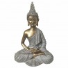 FIGURA BUDA MEDITANDO RESINA 18.50X10X27 CM.