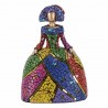 FIGURA MENINA RESINA 17.5X12.5X24 CM.