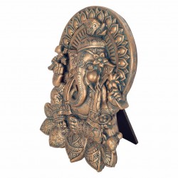 FIGURA GANESHA RESINA ORIENTAL 13X3X17.50 CM.