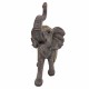 FIGURA ELEFANTE RESINA ÉTNICO 21X11.50X26 CM.