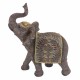 FIGURA ELEFANTE RESINA ÉTNICO 21X11.50X26 CM.