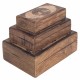 SET 3 CAJAS ÁRBOL DE LA VIDA MADERA DE MANG 25.50X17.50X8 CM.