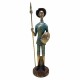 FIGURA DON QUIJOTE RESINA 8X8X31 CM.