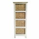 MUEBLE CAJONERO 4 CAJONES MADERA BOHEMIO 26X30X80 CM.