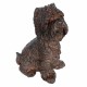 FIGURA PERRO MAGNESIA 29X19X35.50 CM.