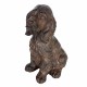 FIGURA PERRO MAGNESIA 20.50X27.50X37 CM.