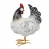 FIGURA GALLINA RESINA 18X12.5X24.50 CM.