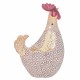 FIGURA GALLINA RESINA 14X8X20 CM.