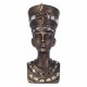 FIGURA REY EGIPTO RESINA BRONCE 7.5X11X18 CM.