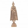 FIGURA BUDA PLANTADO SOBRE BASE RESINA ORIENTAL 13.50X9X43.50 CM.