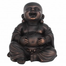 FIGURA BUDA FELIZ RESINA 18.50X15X19 CM.