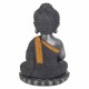 FIGURA BUDA MEDITANDO RESINA 18X15X26 CM.