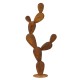 FIGURA CACTUS BOHEMIO METAL 44X21X102 CM.